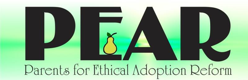 PEAR: Parents for Ethical Adoption Reform
